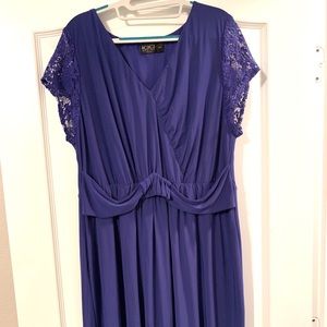 IGIGI Party Dress with Lace Sleeves